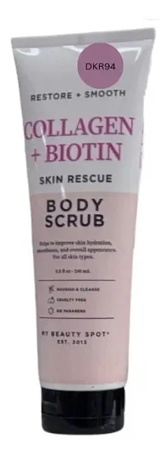 My Beauty Spot Collagen & Biotin Skin Rescue Body Scrub