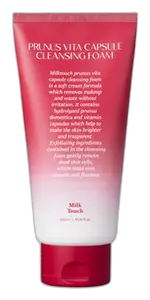 Milk Touch Prunus Vita Capsule Cleansing Foam