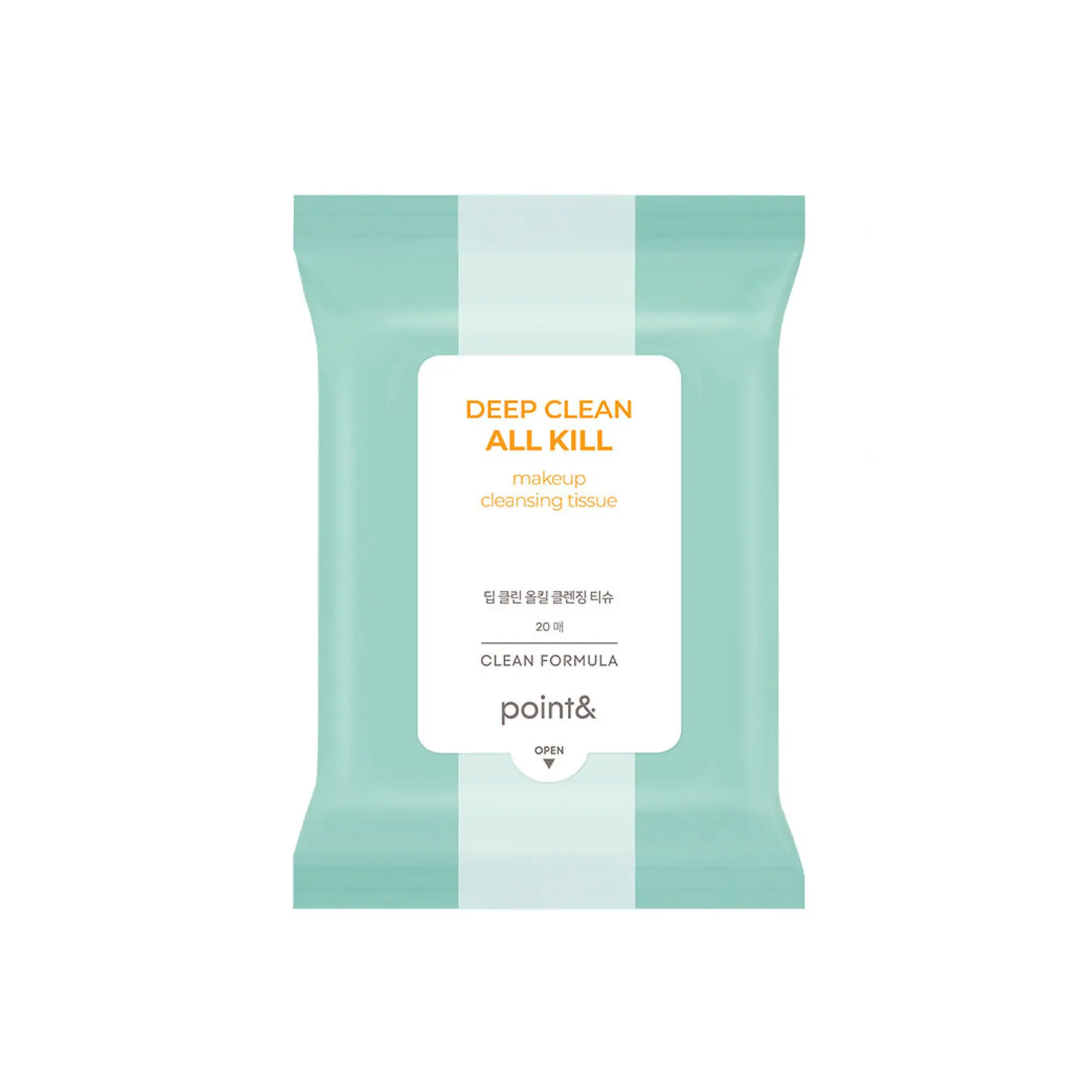 Point& Deep Clean All Kill Makeup Cleansing Tissue
