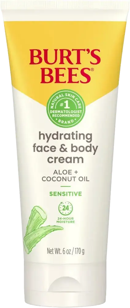 Burt's Bees Hydrating Face & Body Cream With Aloe + Coconut Oil