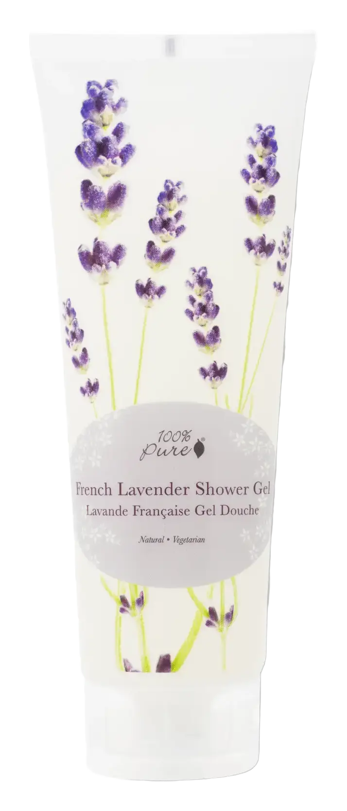 100% Pure Shower Gel French Lavender