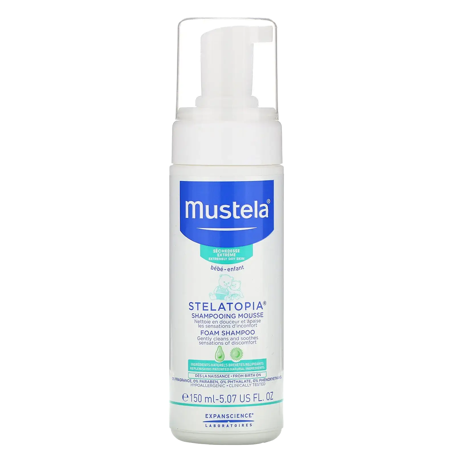Mustela Stelatopia Foam Shampoo