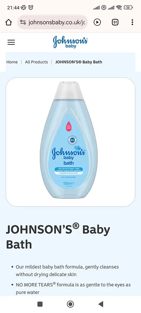Johnson's Baby Baby bath