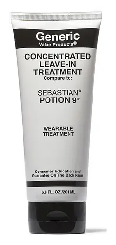Generic Value Products Concentrated Leave-In Treatment Compare to Sebastian Potion 9