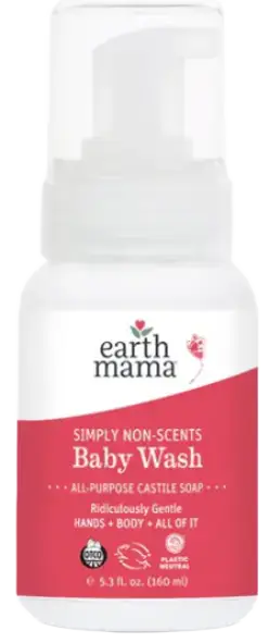 Earth Mama Organics Baby Wash Simply Non-Scents