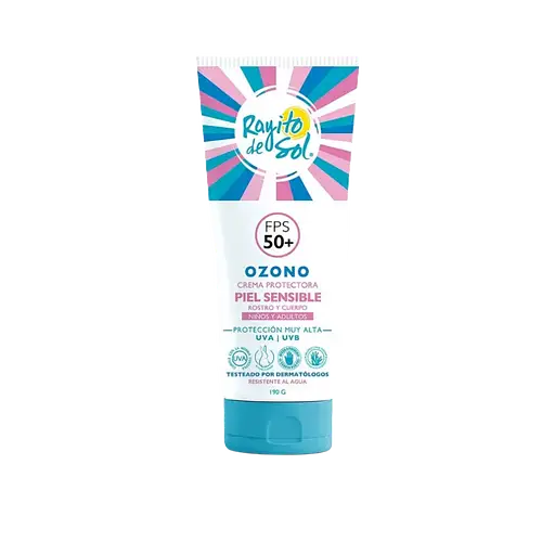 Rayito De Sol Ozono Crema Protectora Piel Sensible SPF 50+