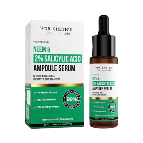 Dr. Sheth's Neem & 2% Salicylic Acid Ampoule Serum