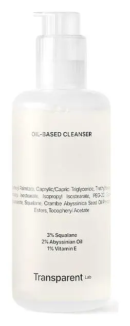 Transparent Lab Oil Based Cleanser