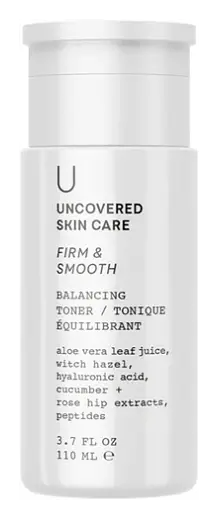 Uncovered Skin Care Firm & Smooth Balancing Toner
