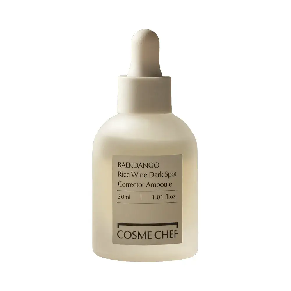 Cosme Chef Baekdango Rice Wine Dark Spot Corrector Ampoule