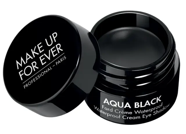 Make Up For Ever Aqua Black Waterproof Cream Eye Shadow
