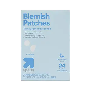 up&up Translucent Hydrocolloid Blemish Patches