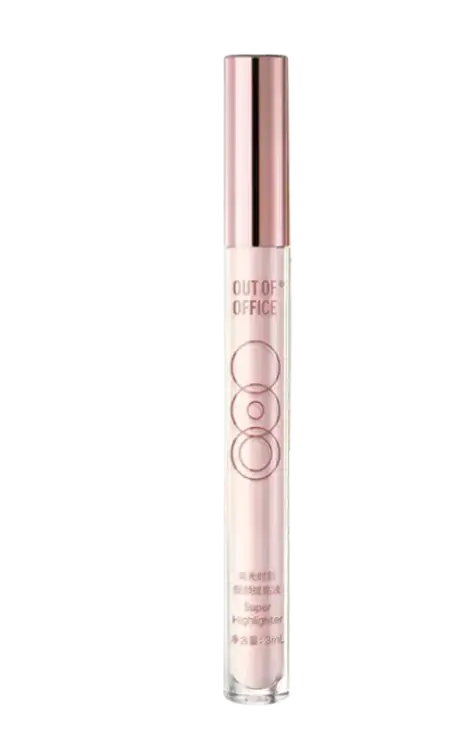 Out Of Office Liquid Hightlighting Contouring Super Highlighter Pink Glow