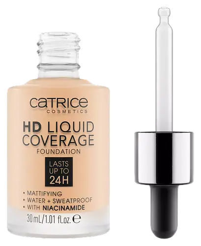 Catrice HD Liquid Coverage Foundation 005 Ivory Beige