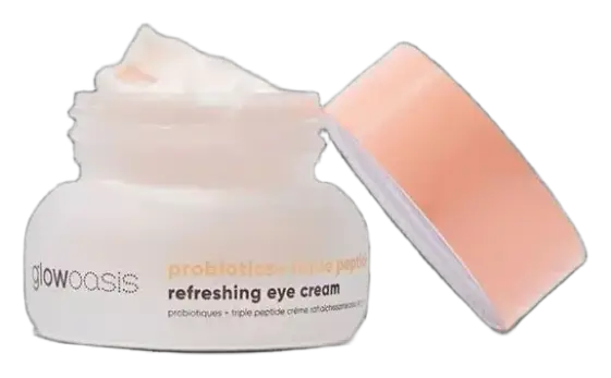 Glow Oasis Probiotics + Triple Peptide Refreshing Eye Cream