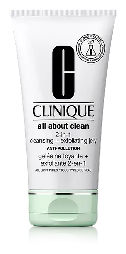 Clinique All About Clean™ 2-in-1 Cleansing + Exfoliating Jelly