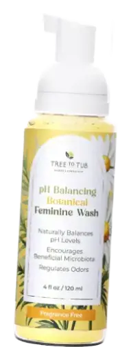 Tree to Tub pH Balancing Botanical Feminine Wash Fragrance Free