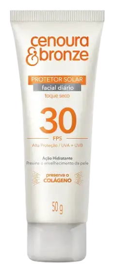 Cenoura And Bronze Protetor Facial SPF 30
