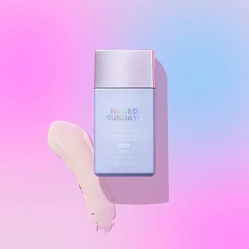 Naked Sundays CabanaGlow SPF50 Mineral Glow Serum Drops Pearl