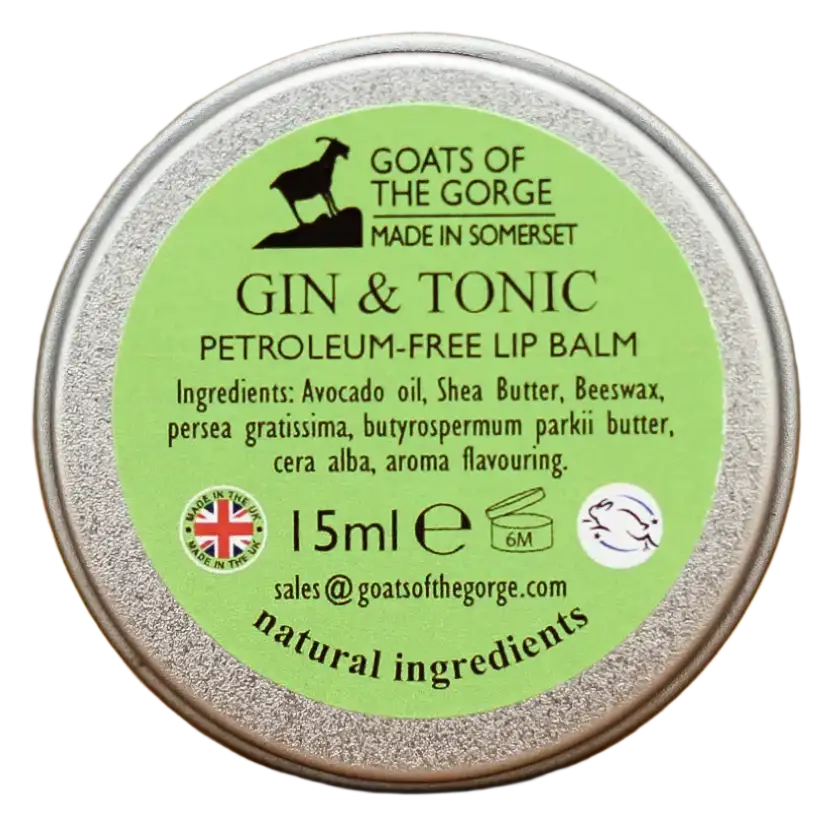 Goats of the Gorge Petroleum-Free Lip Balm Gin & Tonic