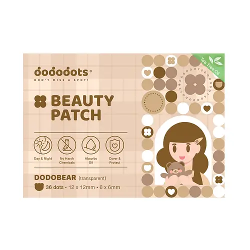 Dododots Beauty Patch Dodobear (with Tea Tree Oil)