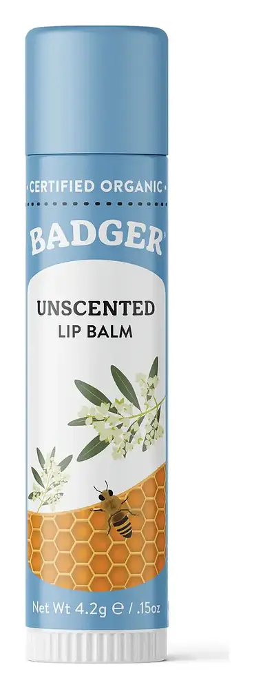 Badger Classic Lip Balm Unscented