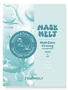 TONYMOLY Mask Melt Multi-Zone Firming Overnight Mask Forehead or Neck