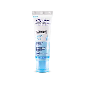 Marina Expert White & Glow Intensive Gel Face Cream Hydra Lock