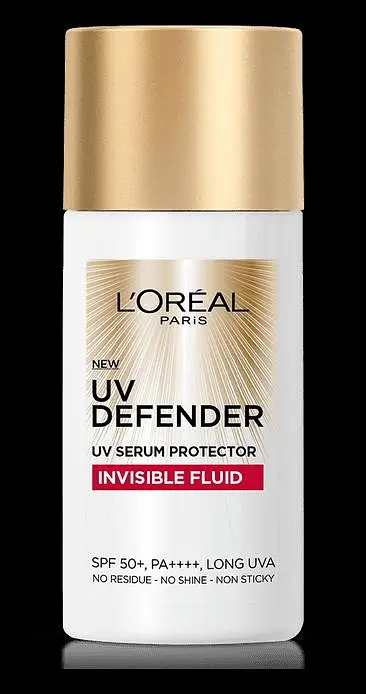 L'Oreal UV Defender Invisible Fluid Sunscreen SPF50+ PA++++
