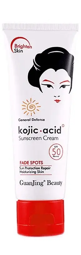 GuanJing Beauty Kojic Acid Sunscreen Cream SPF 50