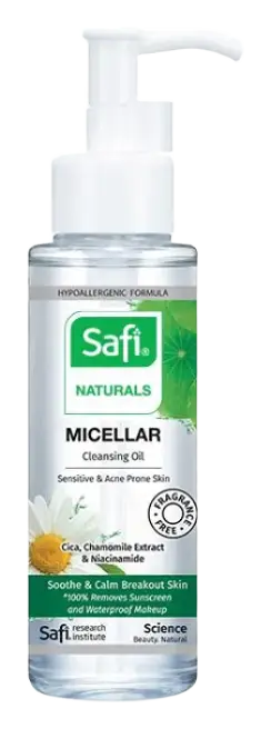 Safi Naturals Micellar Cleansing Oil Cica & Chamomile