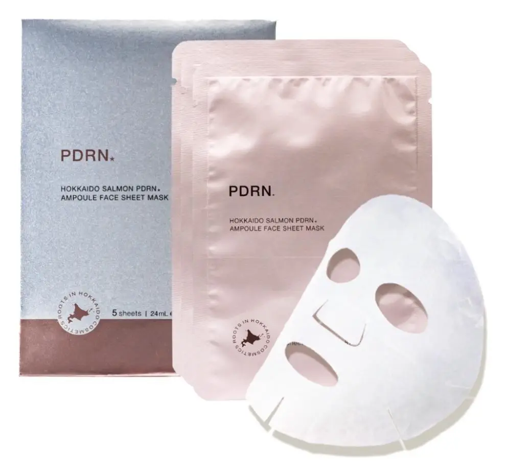 Idio Hokkaido Salmon PDRN Ampoule Face Sheet Mask