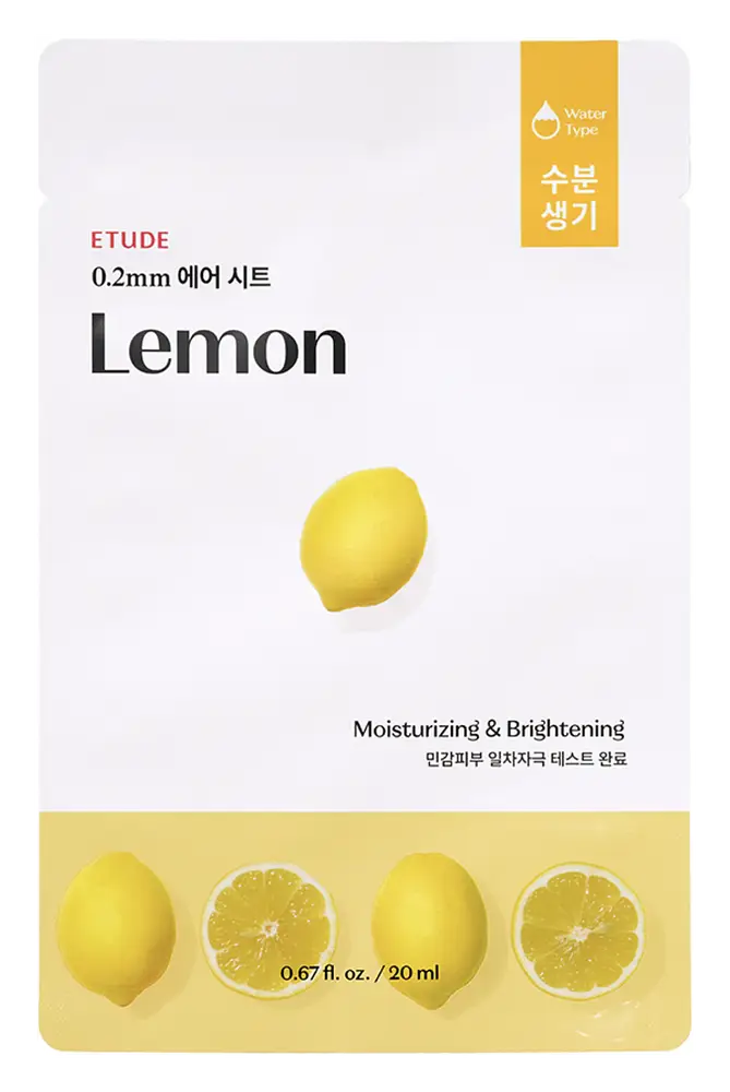 Etude House Therapy Air Mask Lemon