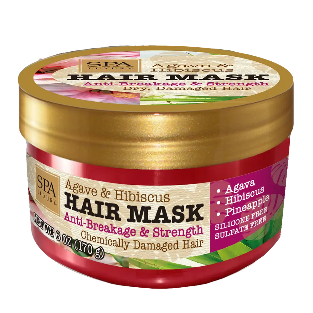Spa Luxury Agave & Hibiscus Hair Mask