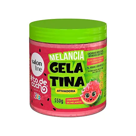 Salon Line #ToDeCacho Kids Gelatina Ativadora Melancia