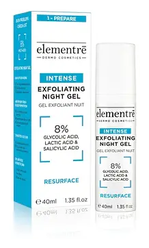Elementrē Intense Exfoliating Night Gel
