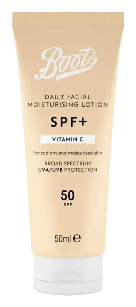 Boots SPF+ Vitamin C Moisturising Lotion SPF 50