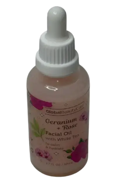 Global Beauty Care Geranium + Rose Facial Oil