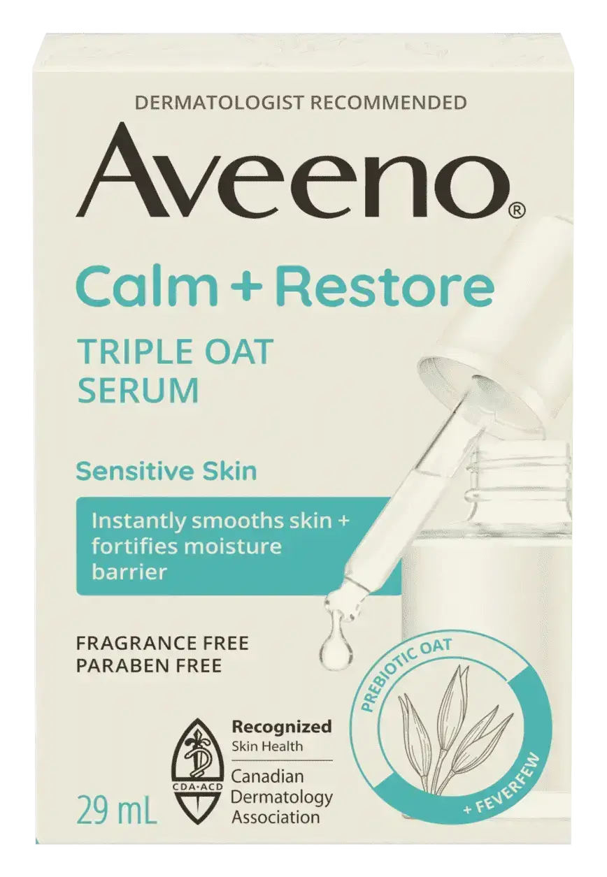 Aveeno Calm + Restore Triple Oat Serum For Sensitive Skin Canada