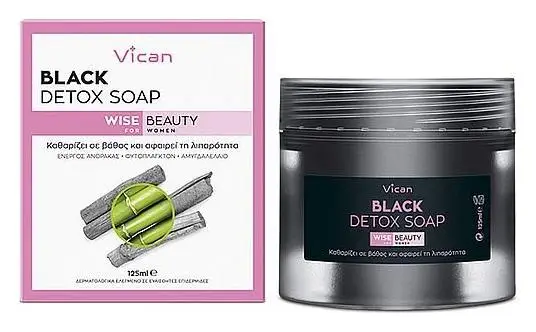 Vican Wise Beauty Black Detox Soap