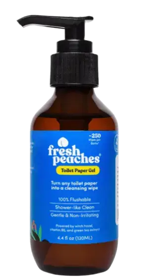 Fresh Peaches Toilet Paper Gel