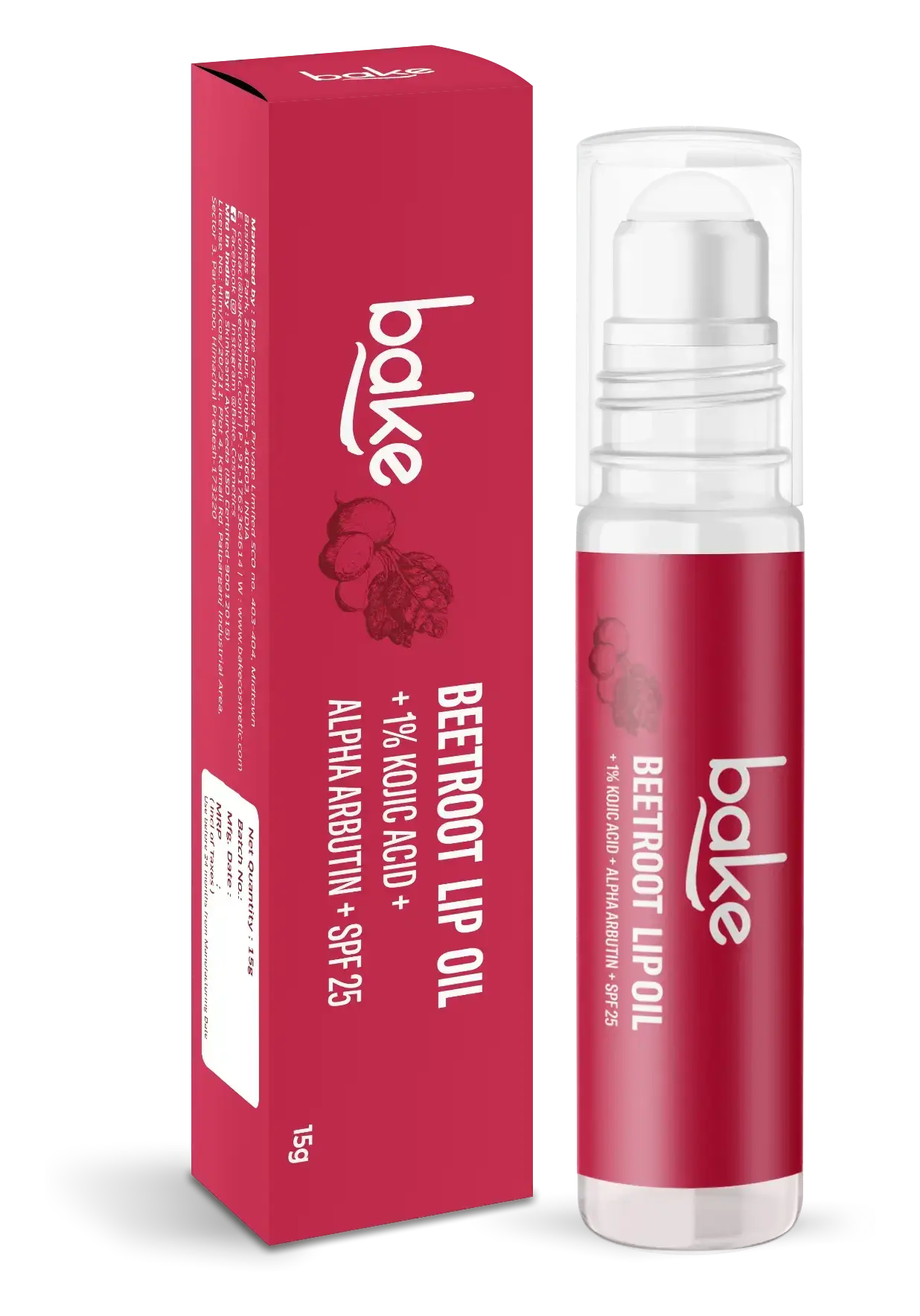 Bake Lip Oil SPF 25 Beetroot