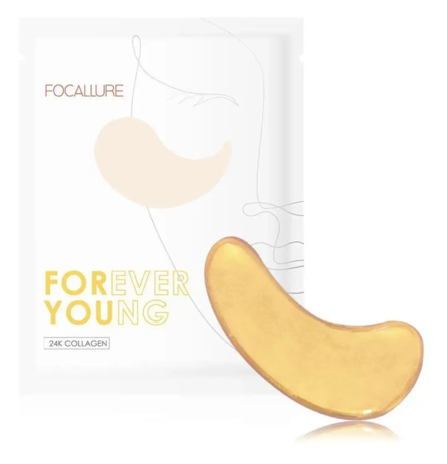 Focallure Collagen Crystal Eye Mask 24k Gold