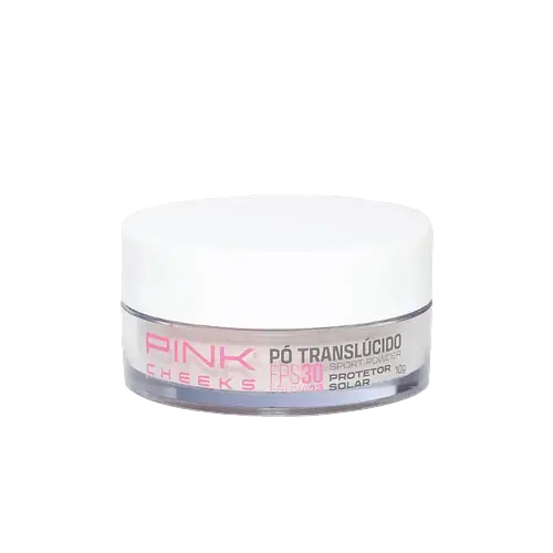 Pink Cheeks Pó Translúcido Sport Powder Com Protetor Solar SPF 30