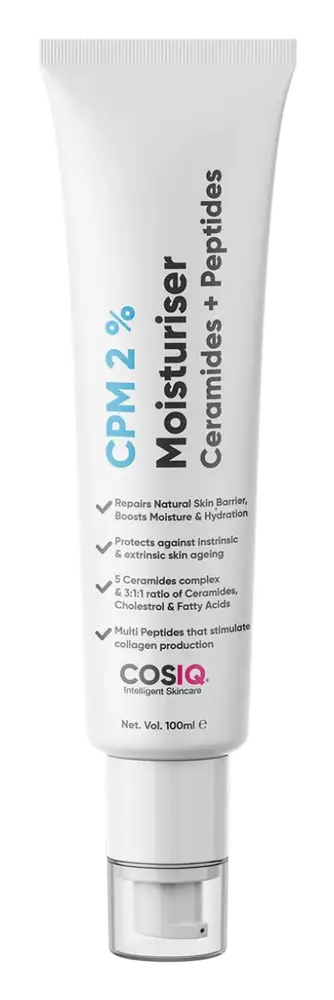 Cosiq CPM 2% Moisturiser With Ceramides + Peptides