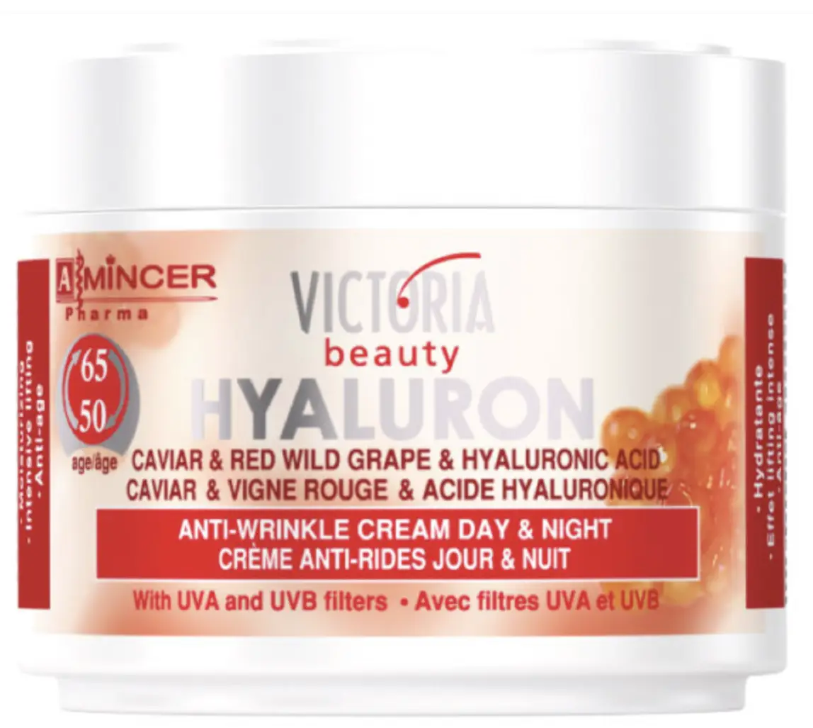 Victoria Beauty Caviar, Red Wild Grape, & Hyaluronic Acid Anti-Wrinkle Face Cream