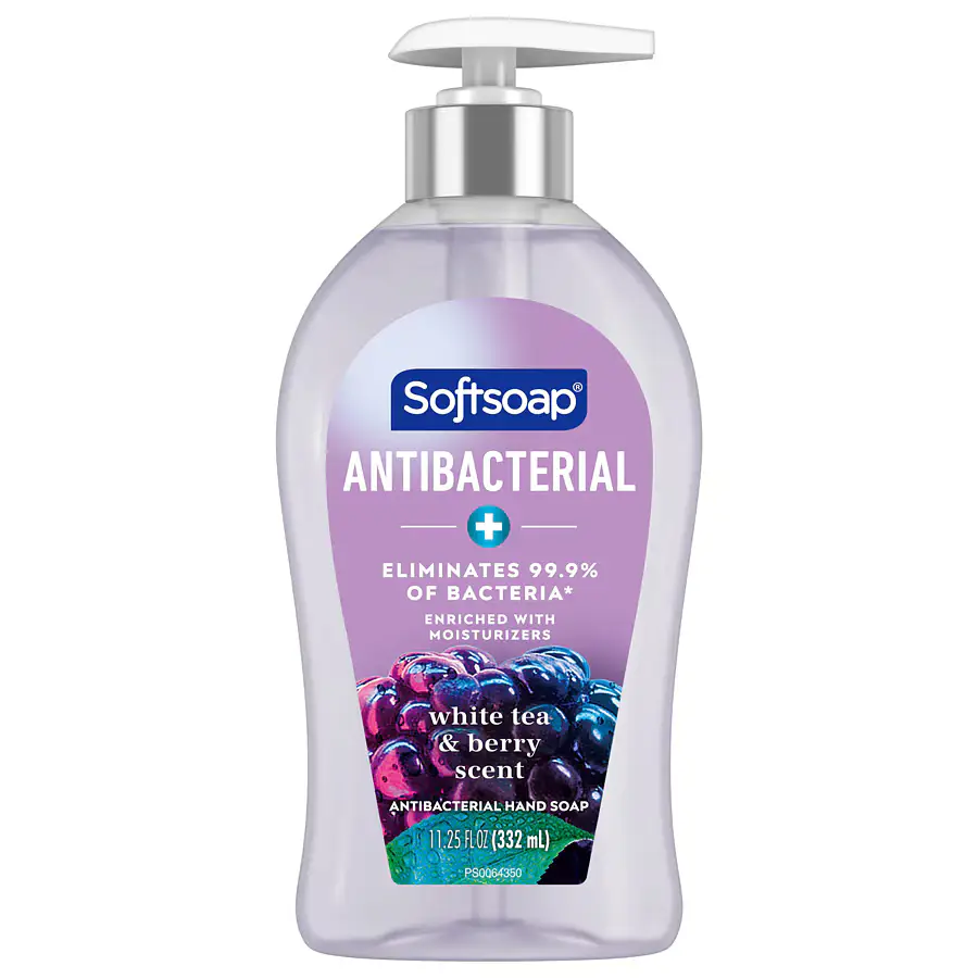 Softsoap Antibacterial Liquid Hand Soap White Tea & Berry