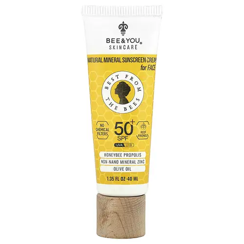 Bee&You Natural Mineral Sunscreen Cream For Face SPF 50+