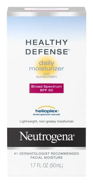 Neutrogena Healthy Defense Daily Face Moisturizer -SPF 50