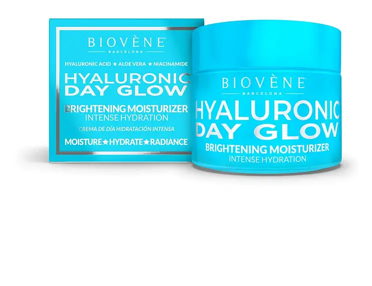 Biovène Barcelona Hyaluronic Day Glow Hydration Brightening Moisturizer